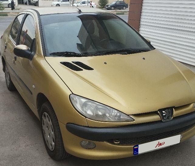 پژو ۲۰۶ صندوق دار v8 - 1386