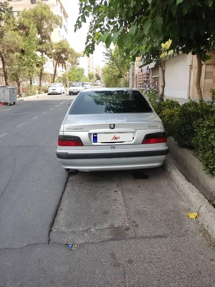پژو پارس دوگانه سوز - 1386