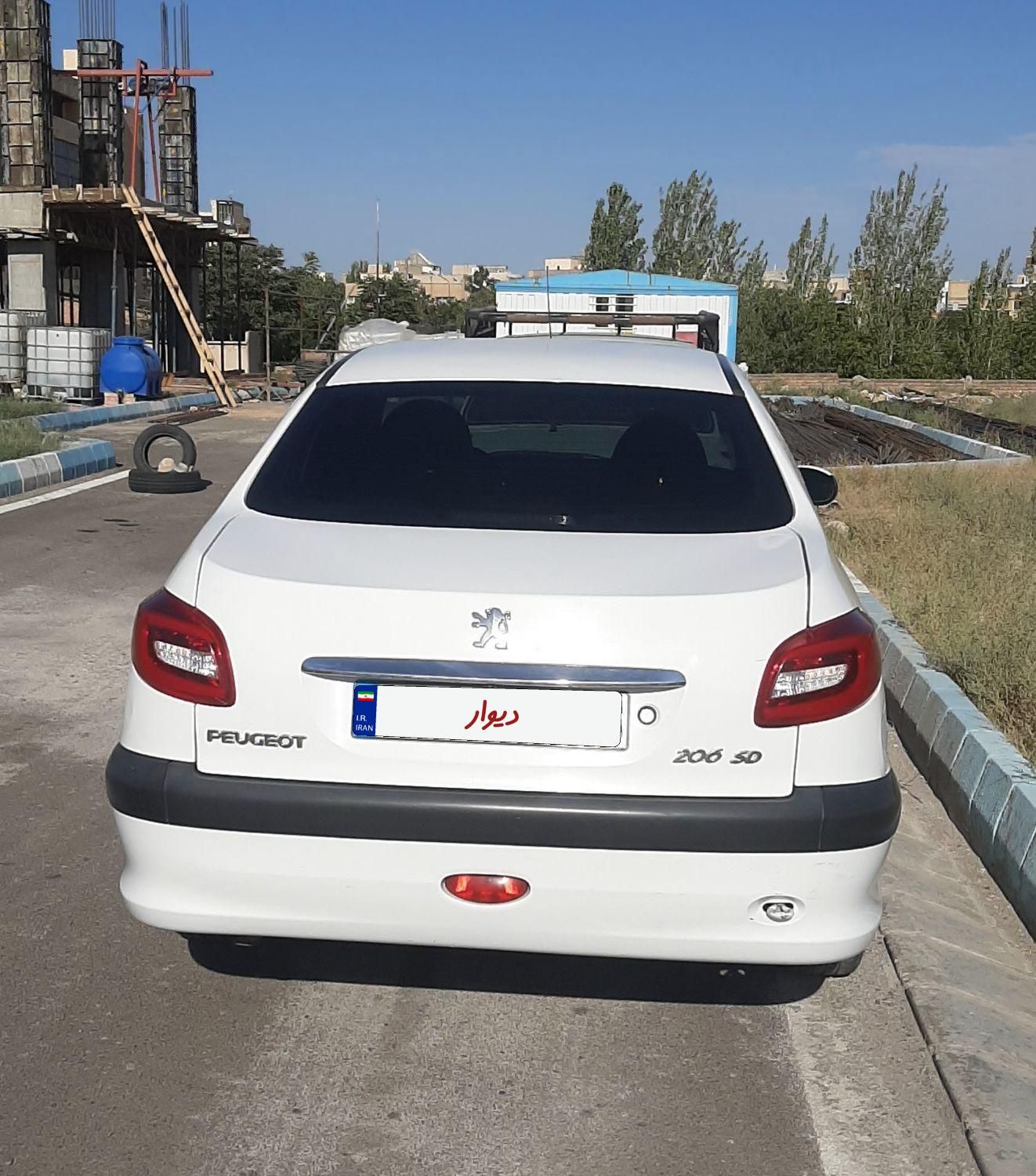 پژو ۲۰۶ صندوق دار v20 - 1390