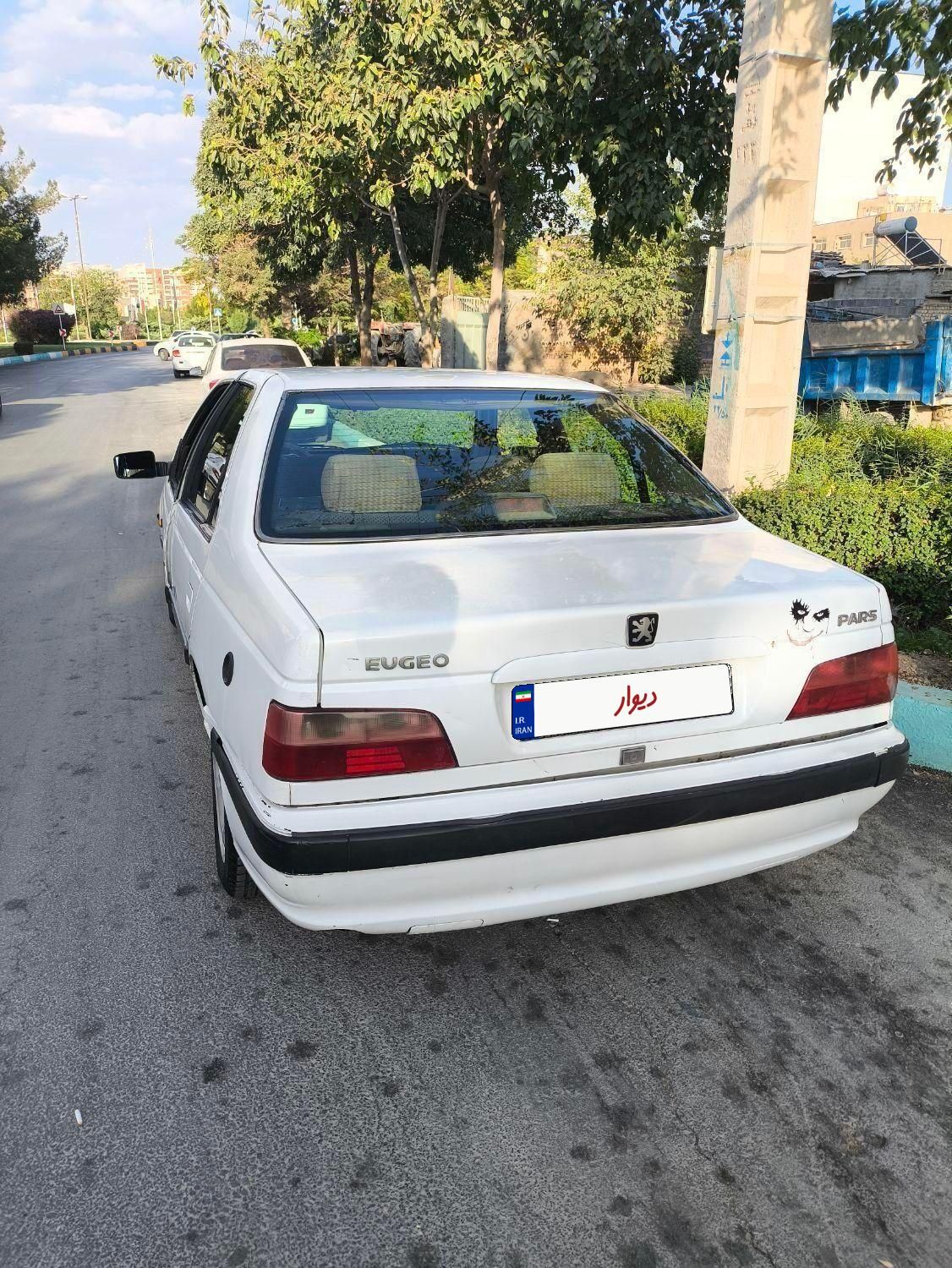 پژو پارس دوگانه سوز - 1389
