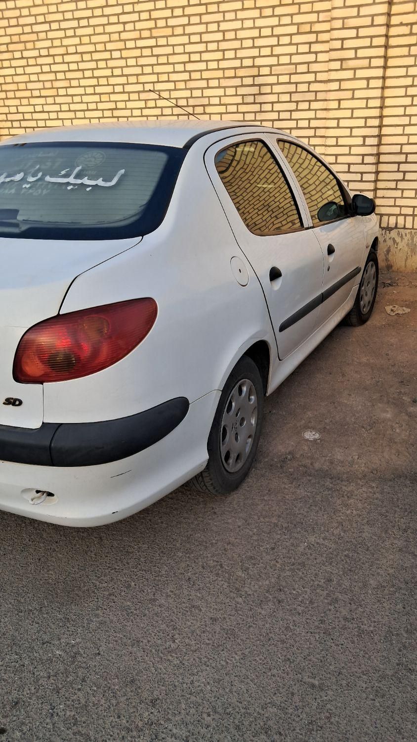 پژو ۲۰۶ صندوق دار v8 - 1396