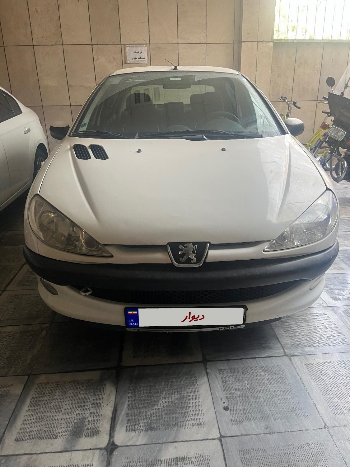 پژو ۲۰۶ صندوق دار v8 - 1395