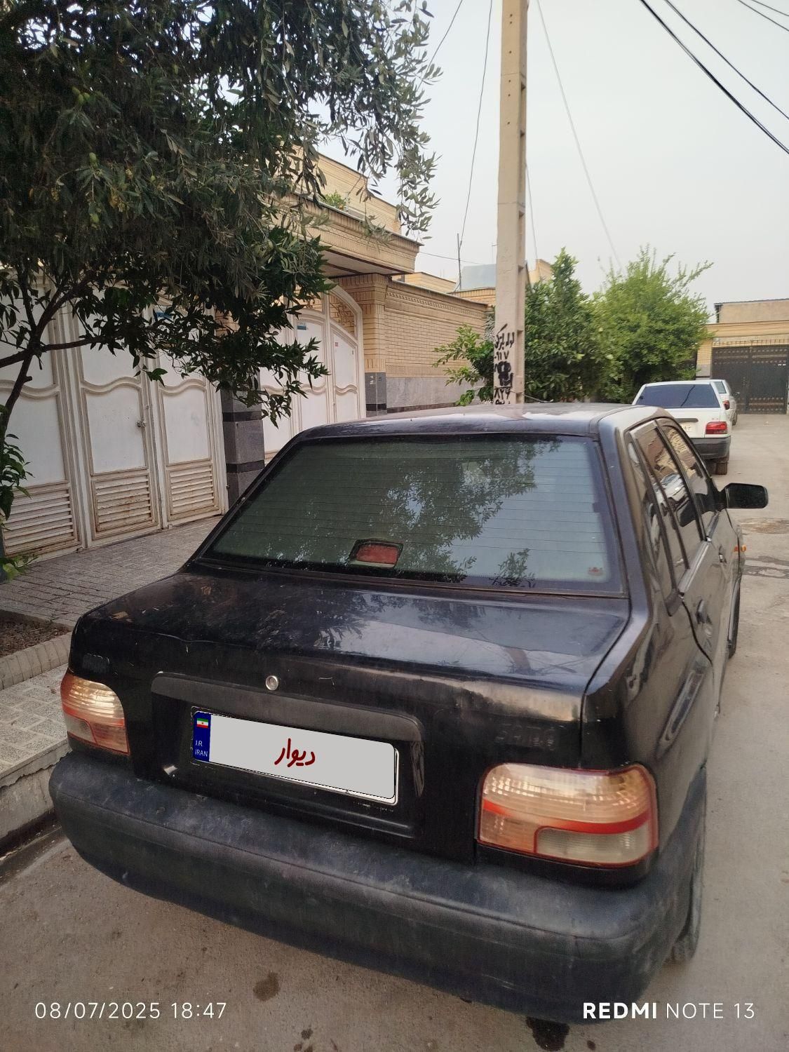 پراید صبا بنزینی - 1386