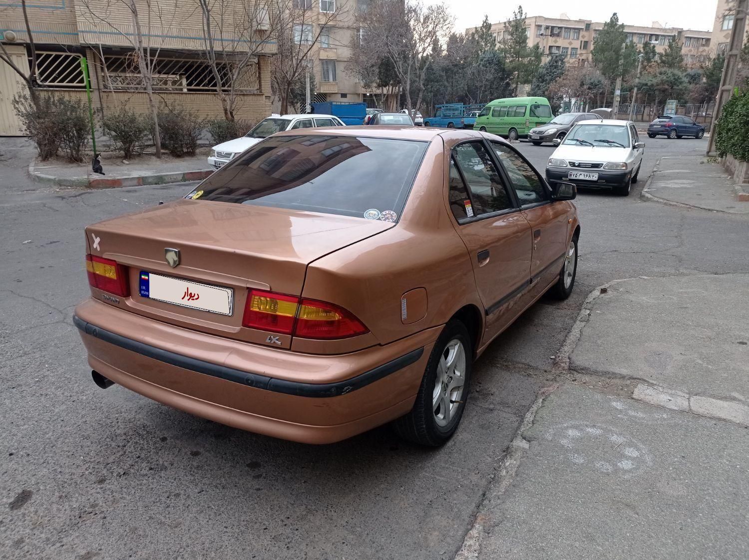 سمند X7 دوگانه سوز - 1387