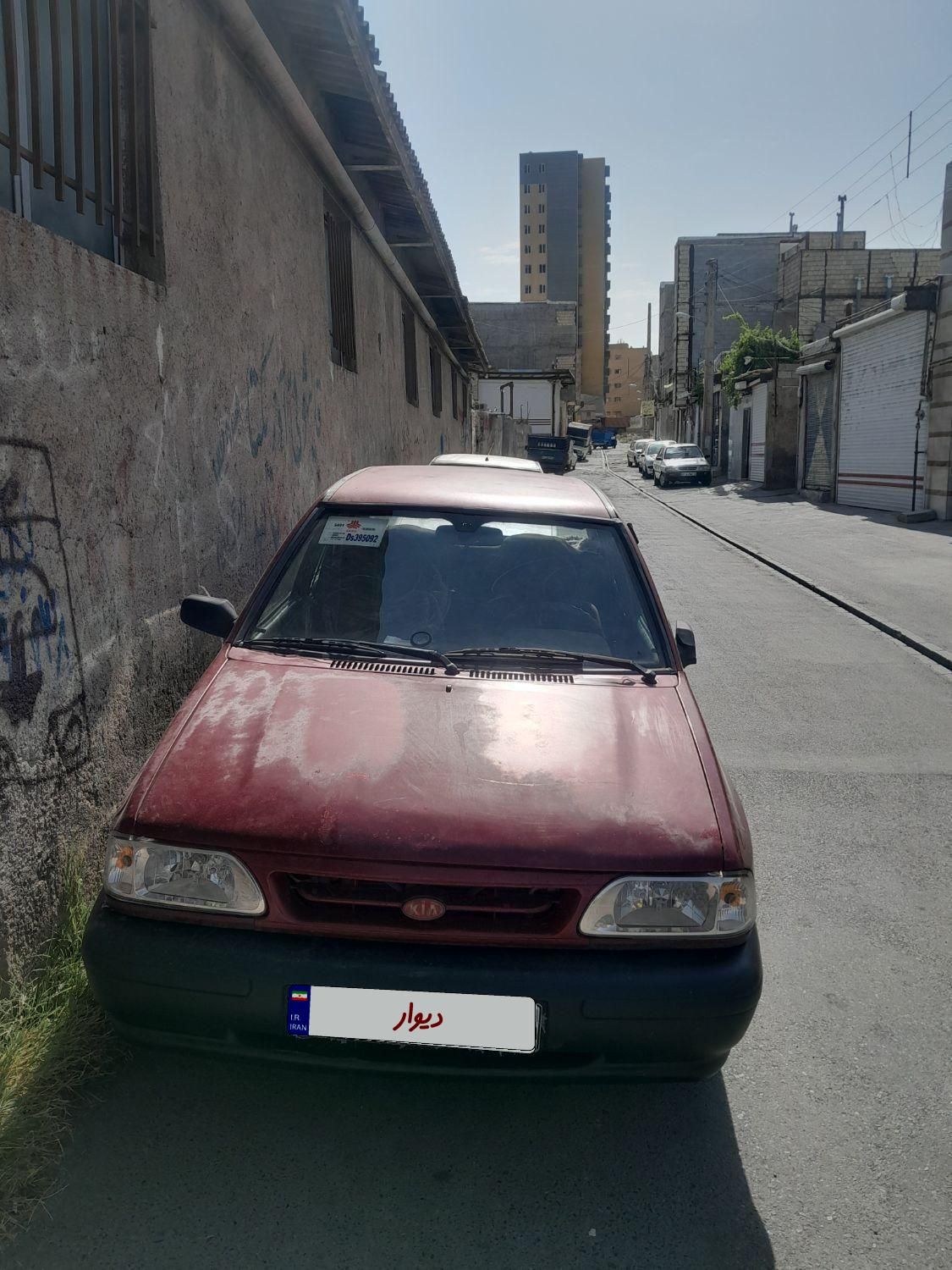 پراید صبا بنزینی - 1381