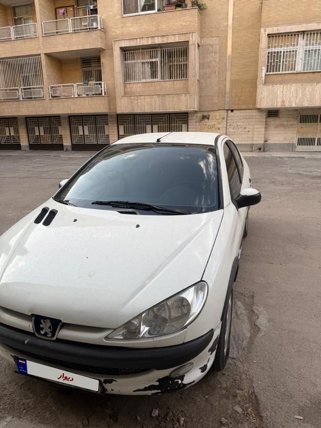 پژو ۲۰۶ صندوق دار v20 - 1388