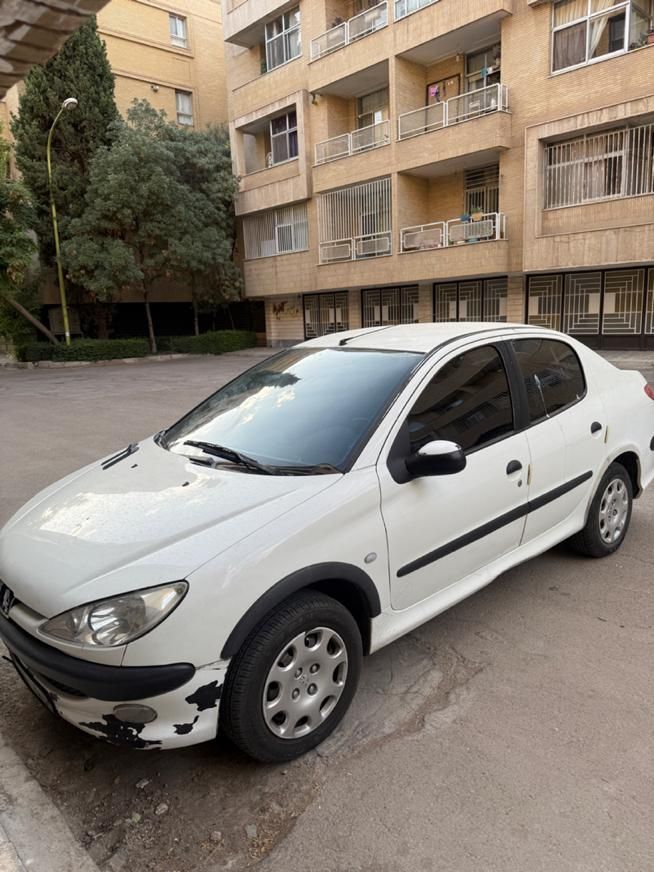 پژو ۲۰۶ صندوق دار v20 - 1388