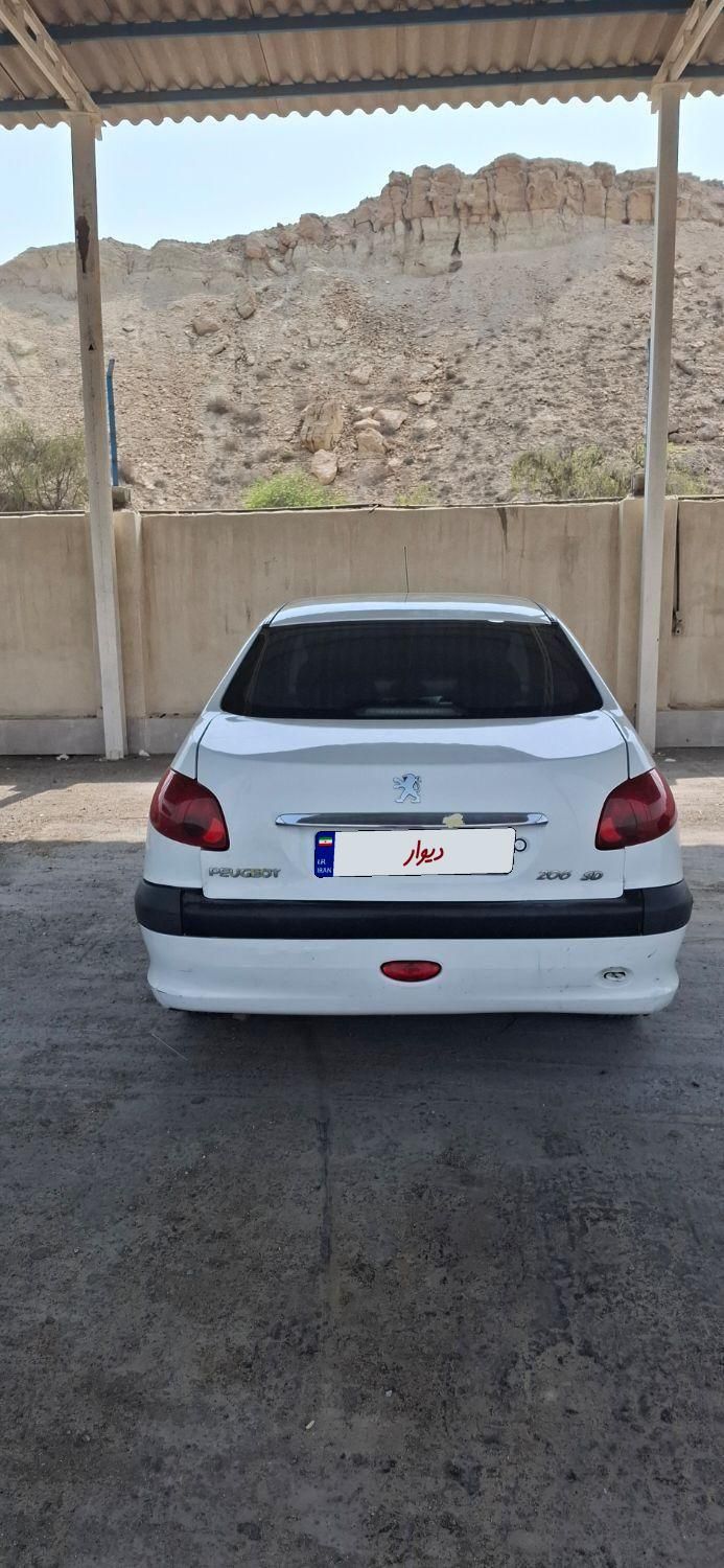پژو ۲۰۶ صندوق دار v2 - 1388