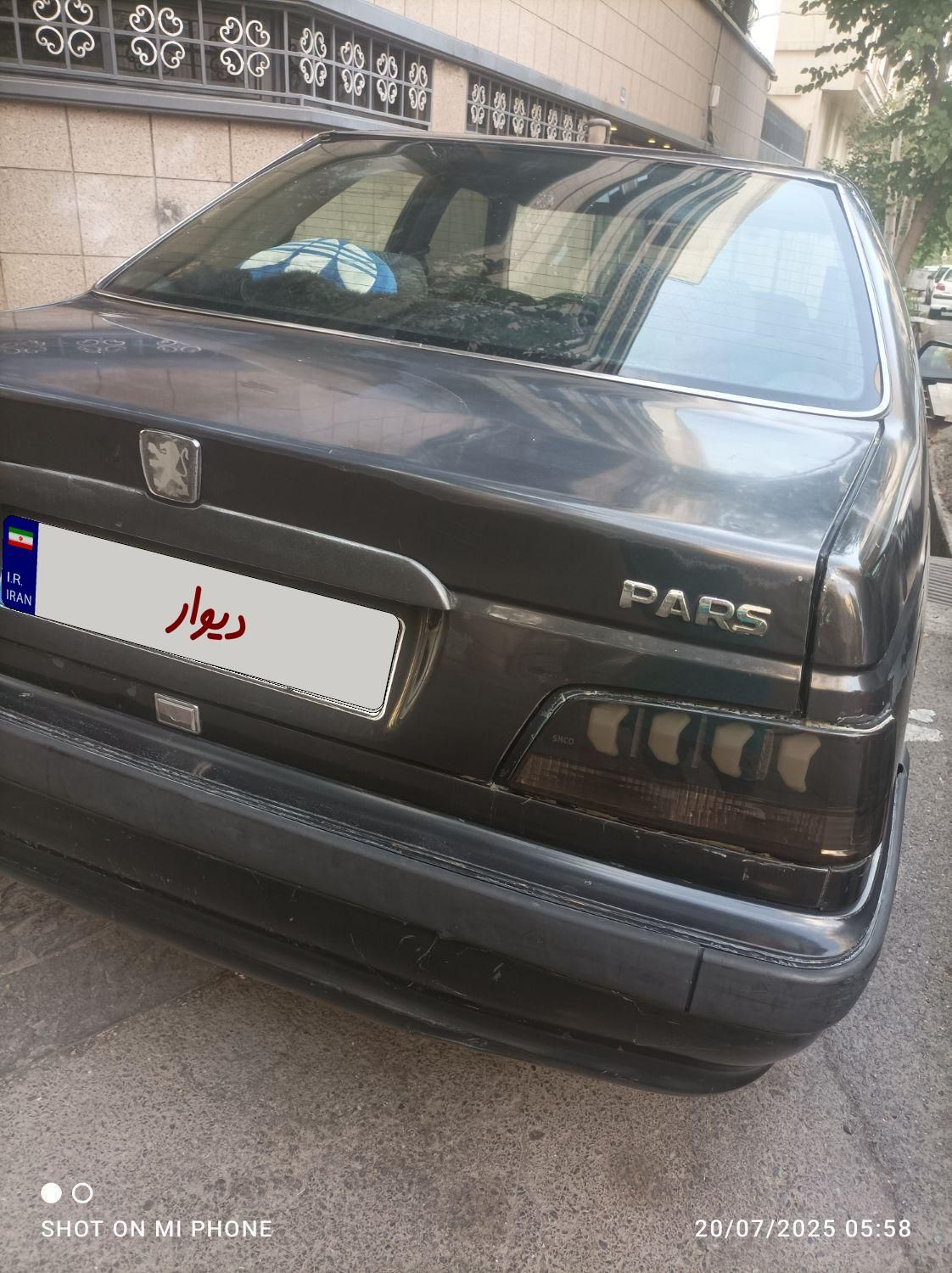 پژو پارس XU7ساده - 1389