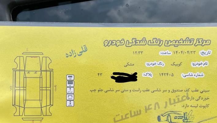 کوییک معمولی دنده‌ای - 1401