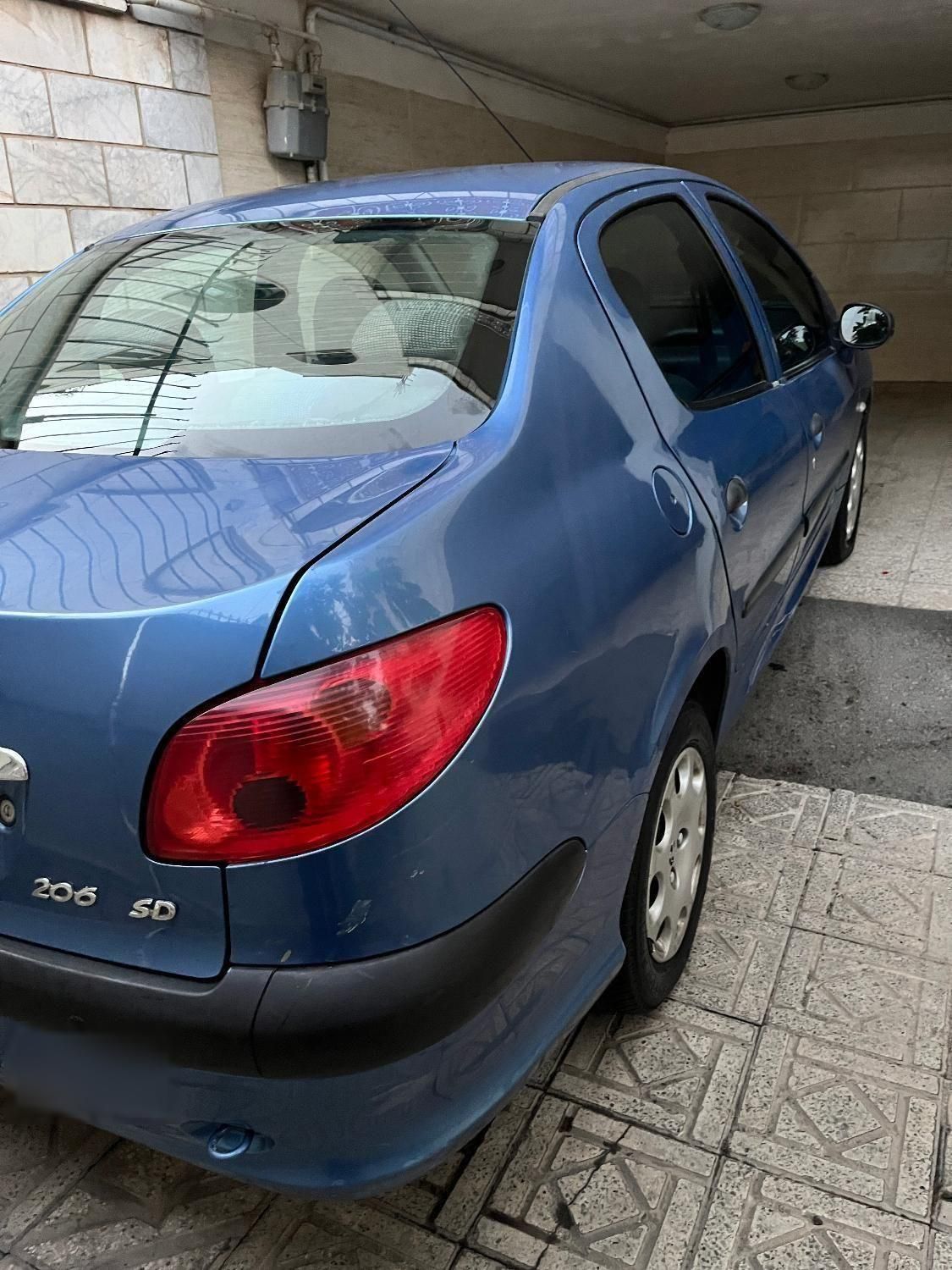 پژو ۲۰۶ صندوق دار v8 - 1395