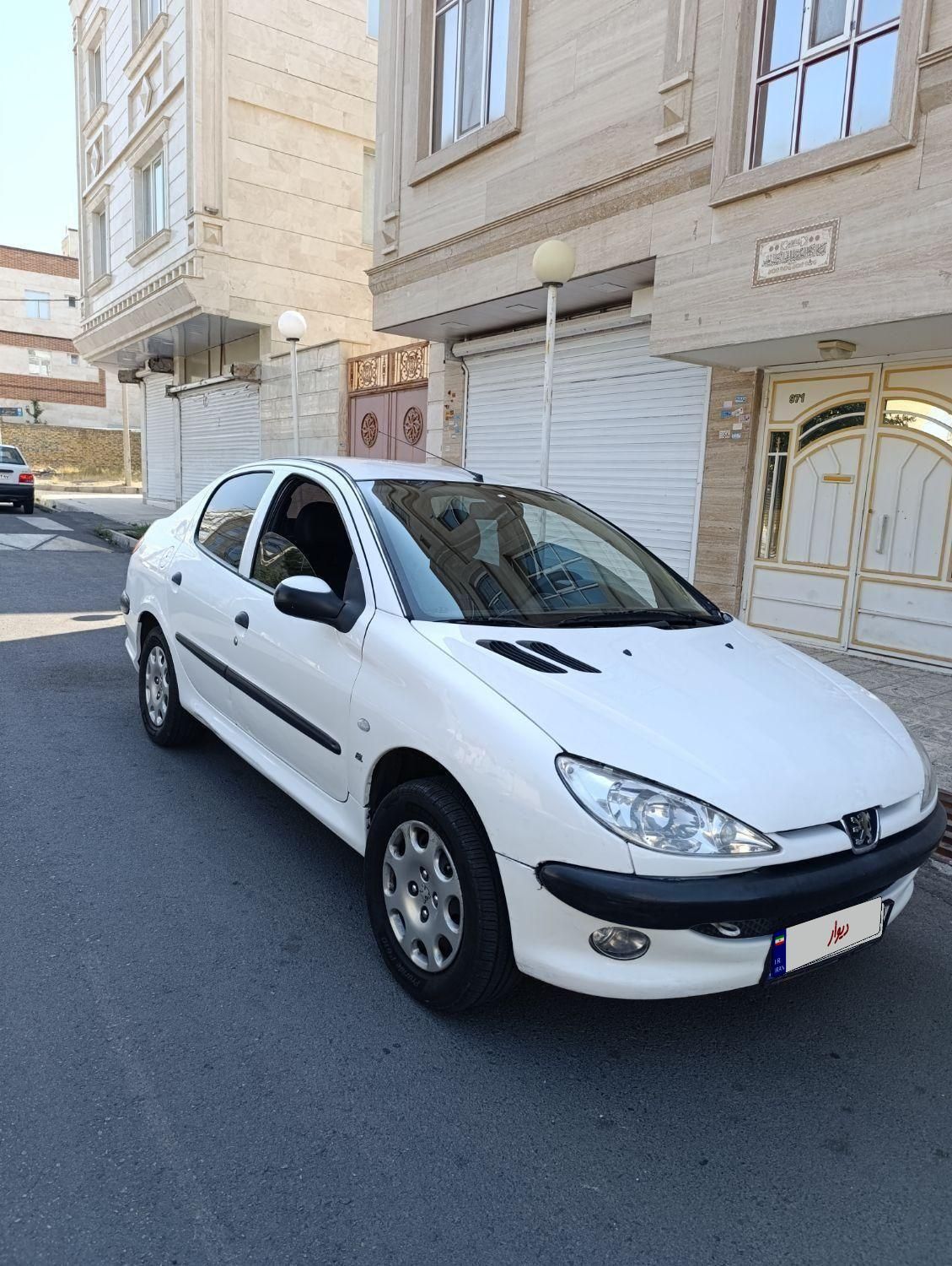 پژو ۲۰۶ صندوق دار v1 - 1389