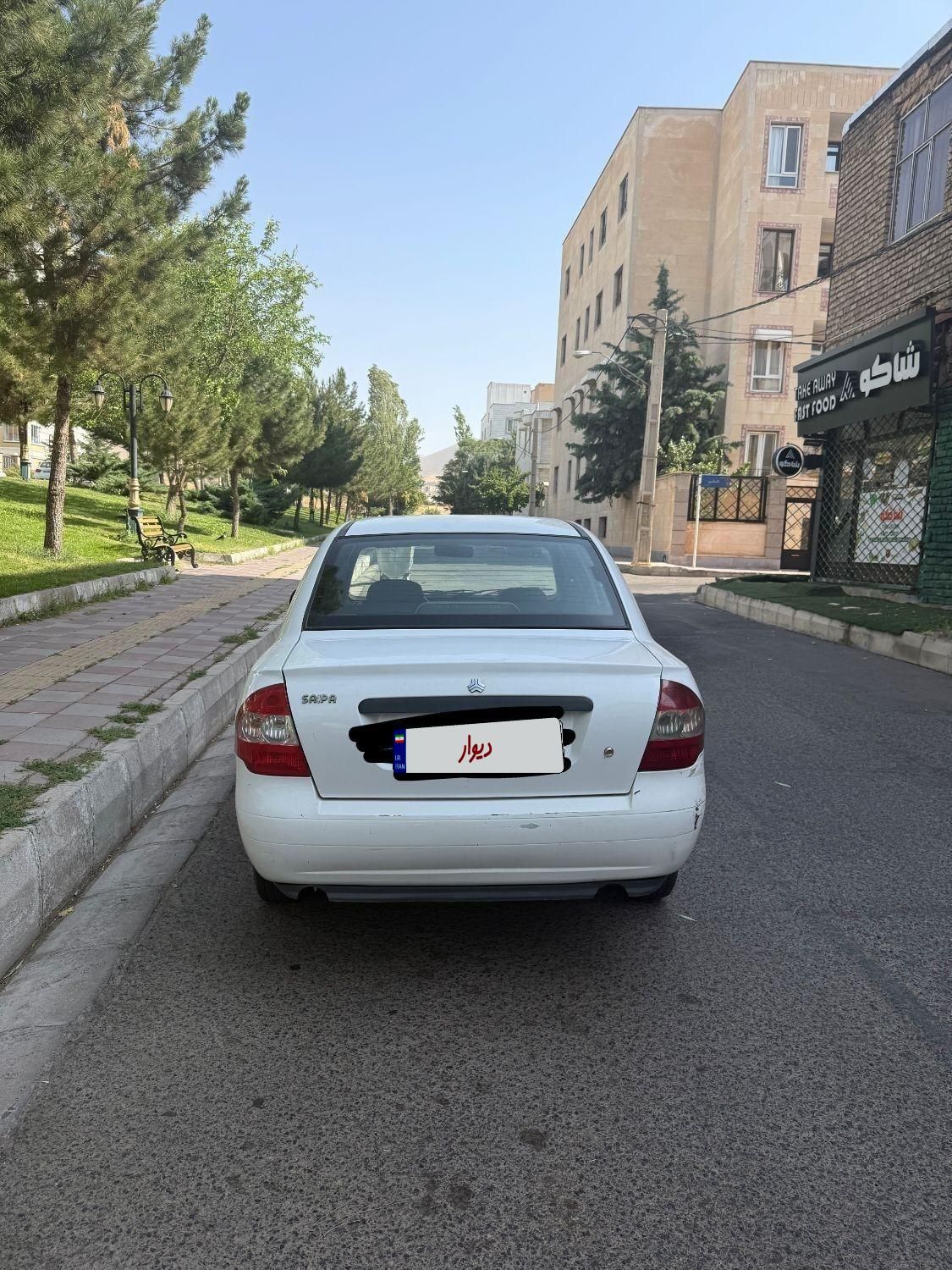 تیبا صندوق دار SX - 1395