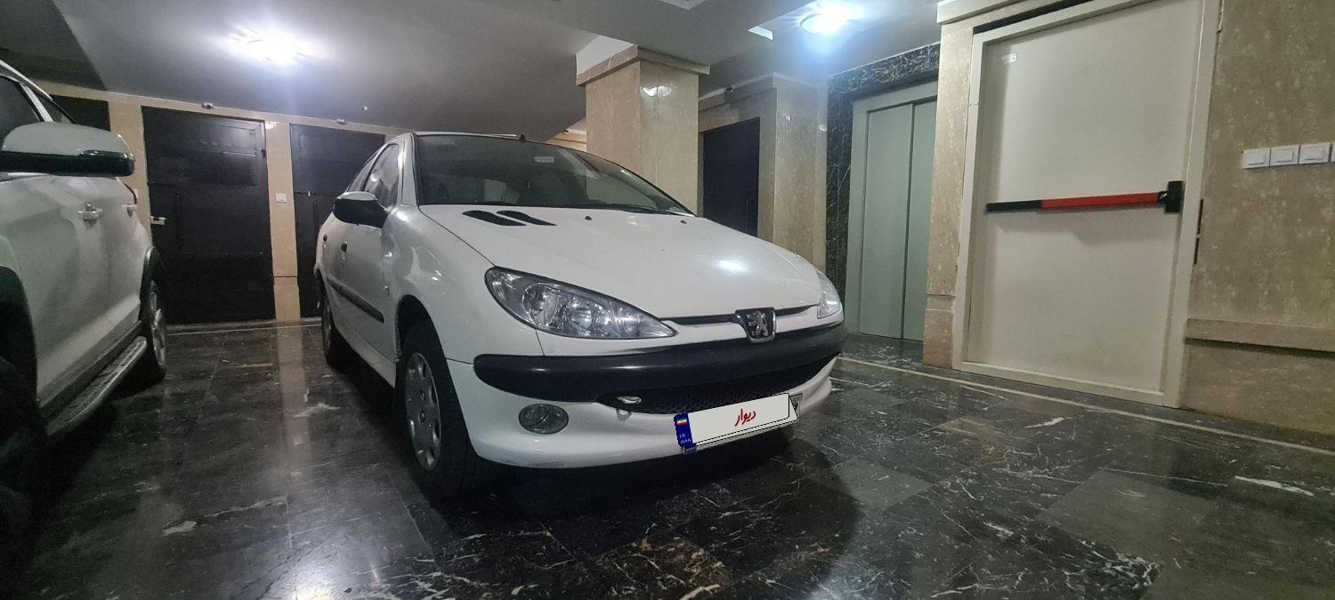 پژو ۲۰۶ صندوق دار v8 - 1387