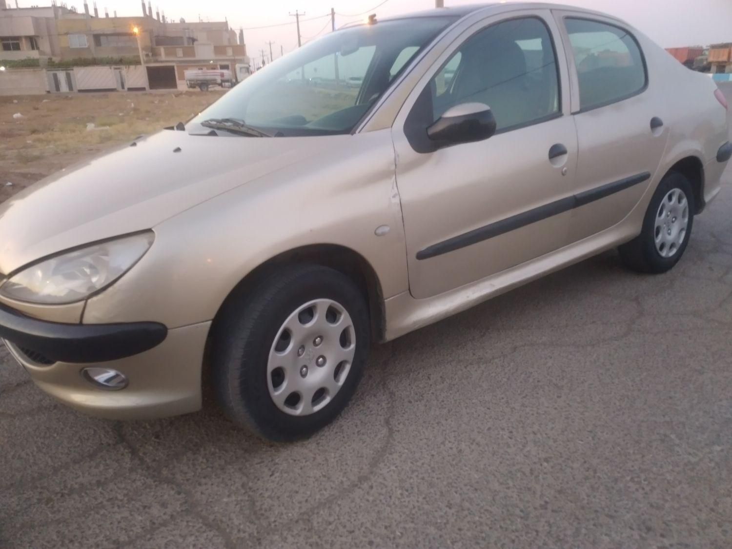 پژو ۲۰۶ صندوق دار v8 - 1385