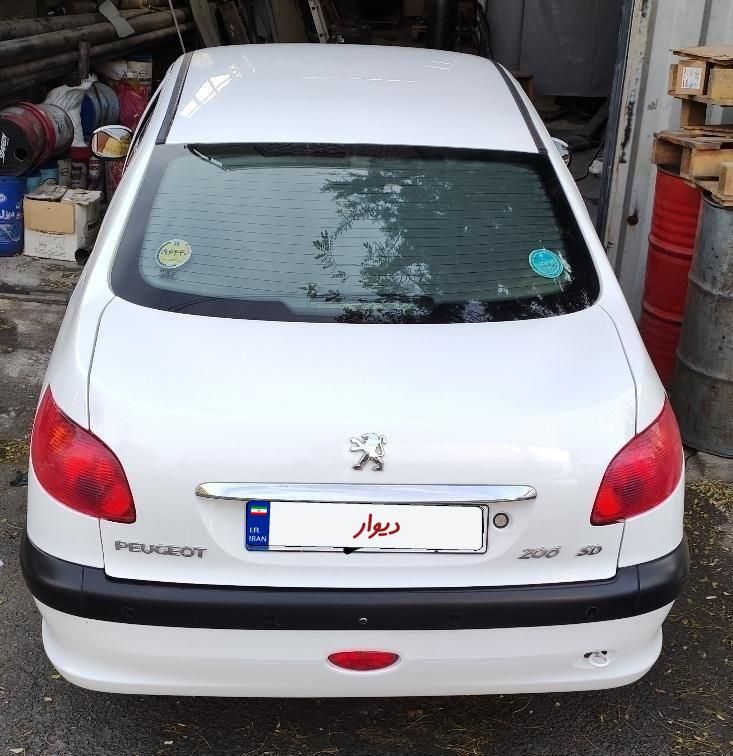 پژو ۲۰۶ صندوق دار v8 - 1398
