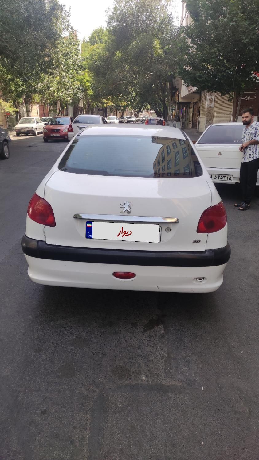 پژو ۲۰۶ صندوق دار v20 - 1389
