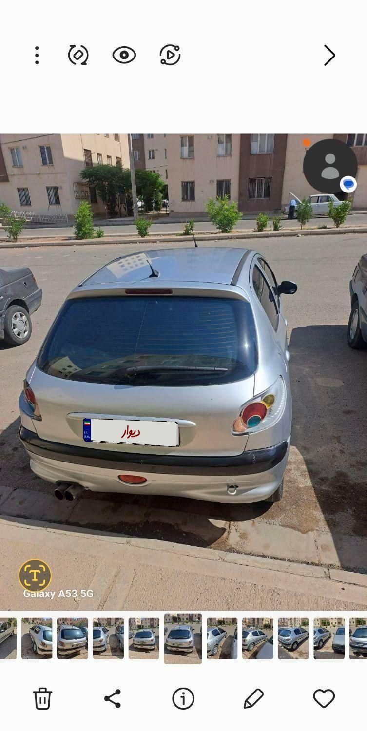 پژو 206 تیپ 2 - 1384