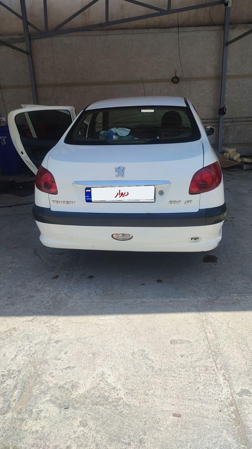 پژو ۲۰۶ صندوق دار v9 - 1390