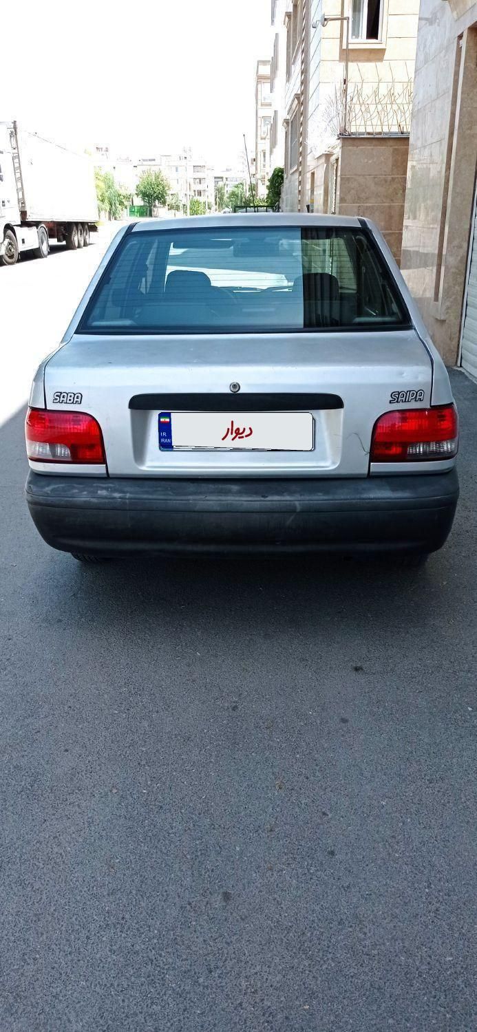 پراید صبا بنزینی - 1386