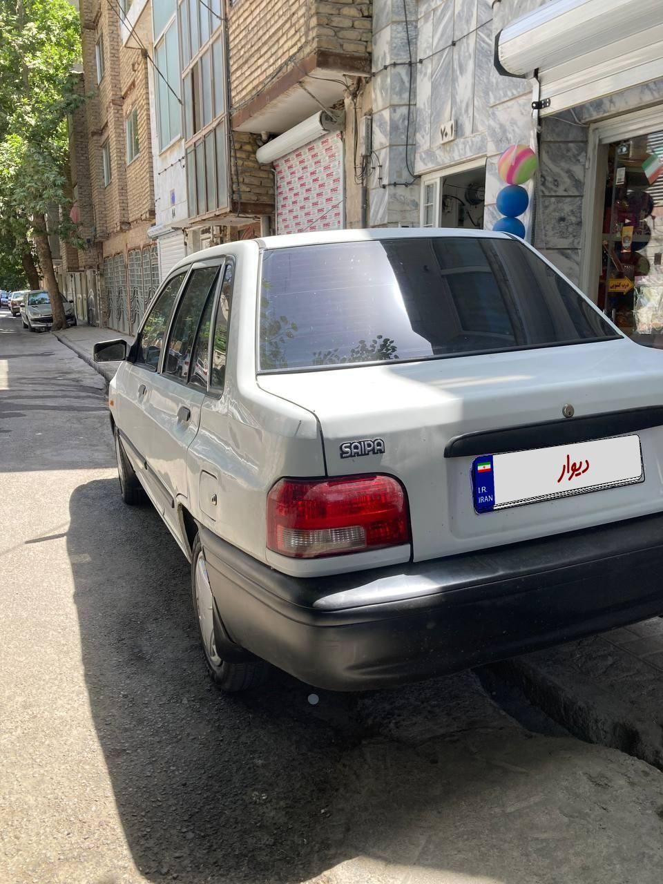 پراید صبا بنزینی - 1386