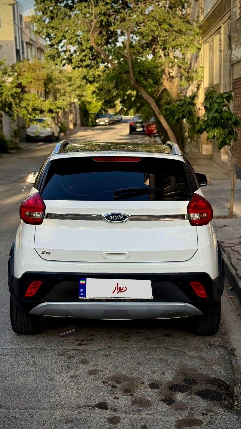 ام وی ام X22 اتوماتیک اسپرت اکسلنت - 1397