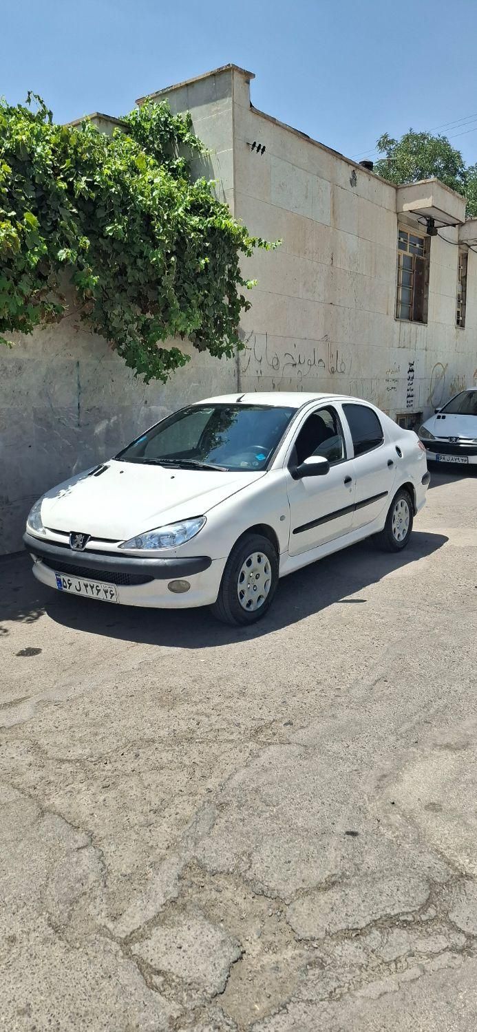 پژو ۲۰۶ صندوق دار v8 - 1387
