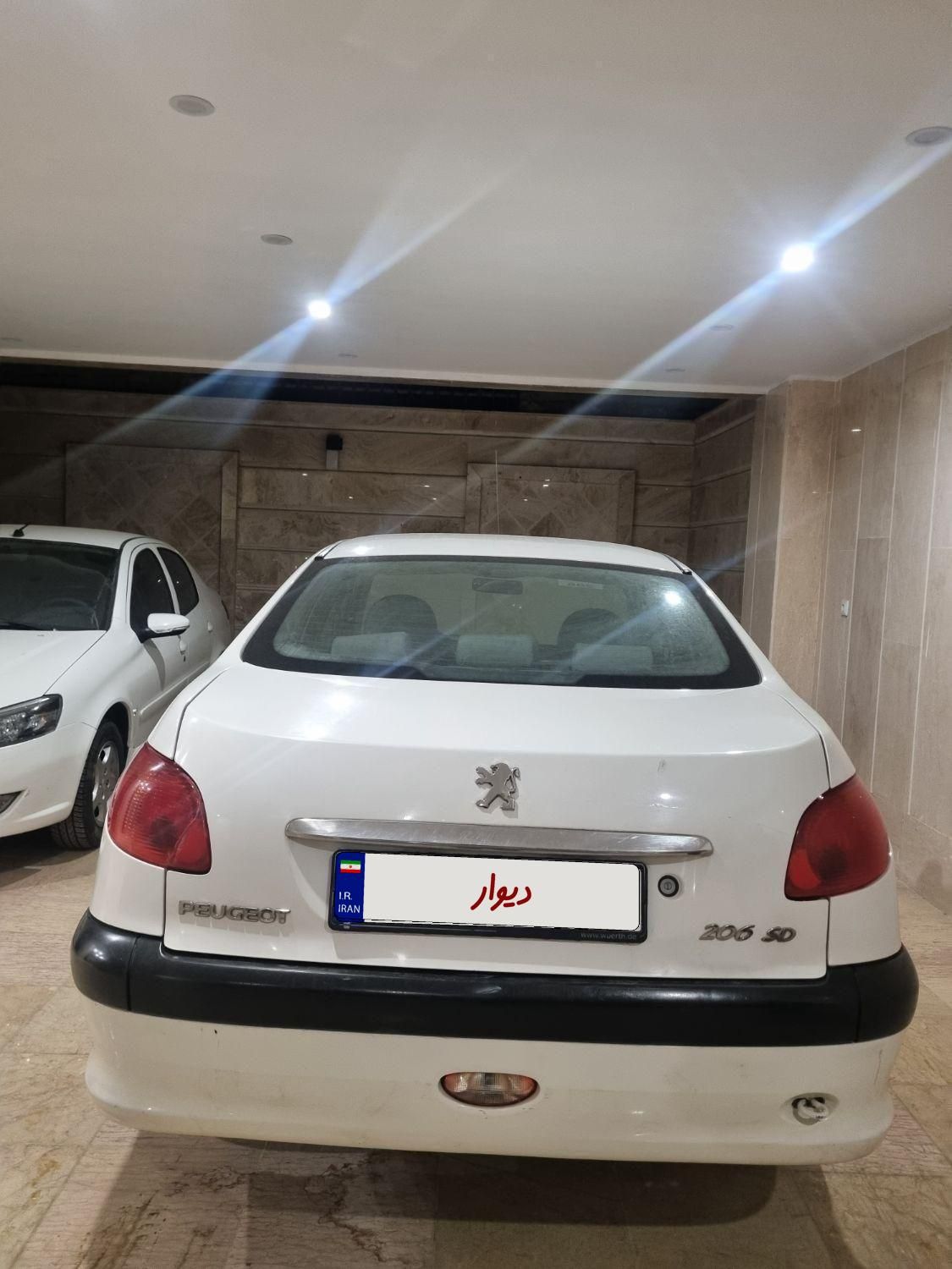 پژو ۲۰۶ صندوق دار v8 - 1389