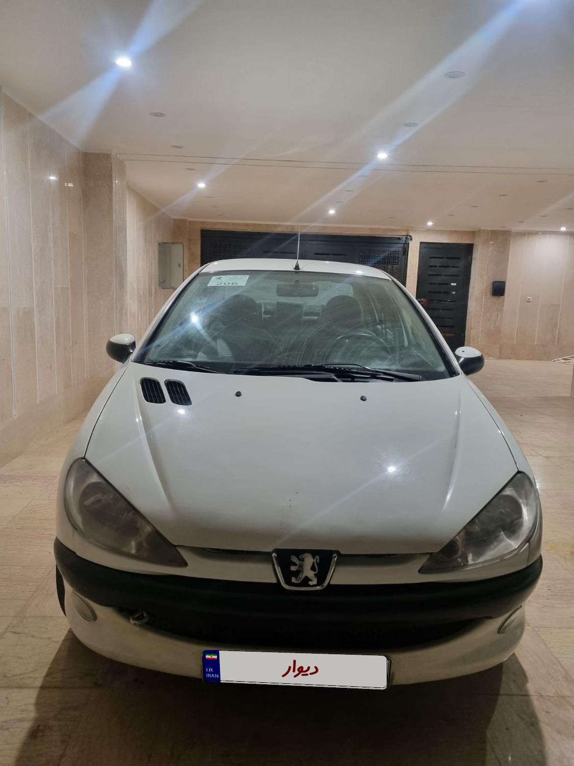 پژو ۲۰۶ صندوق دار v8 - 1389