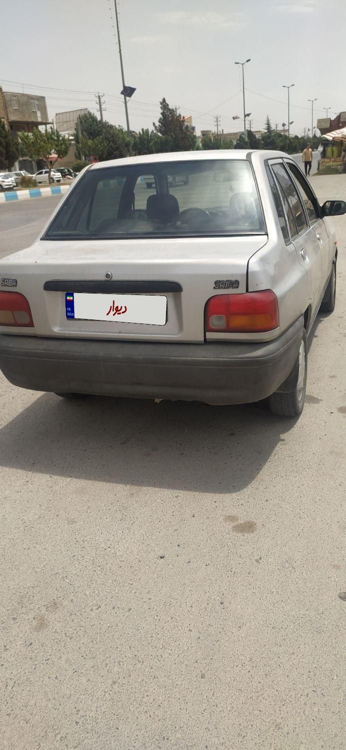 پراید صبا بنزینی - 1386