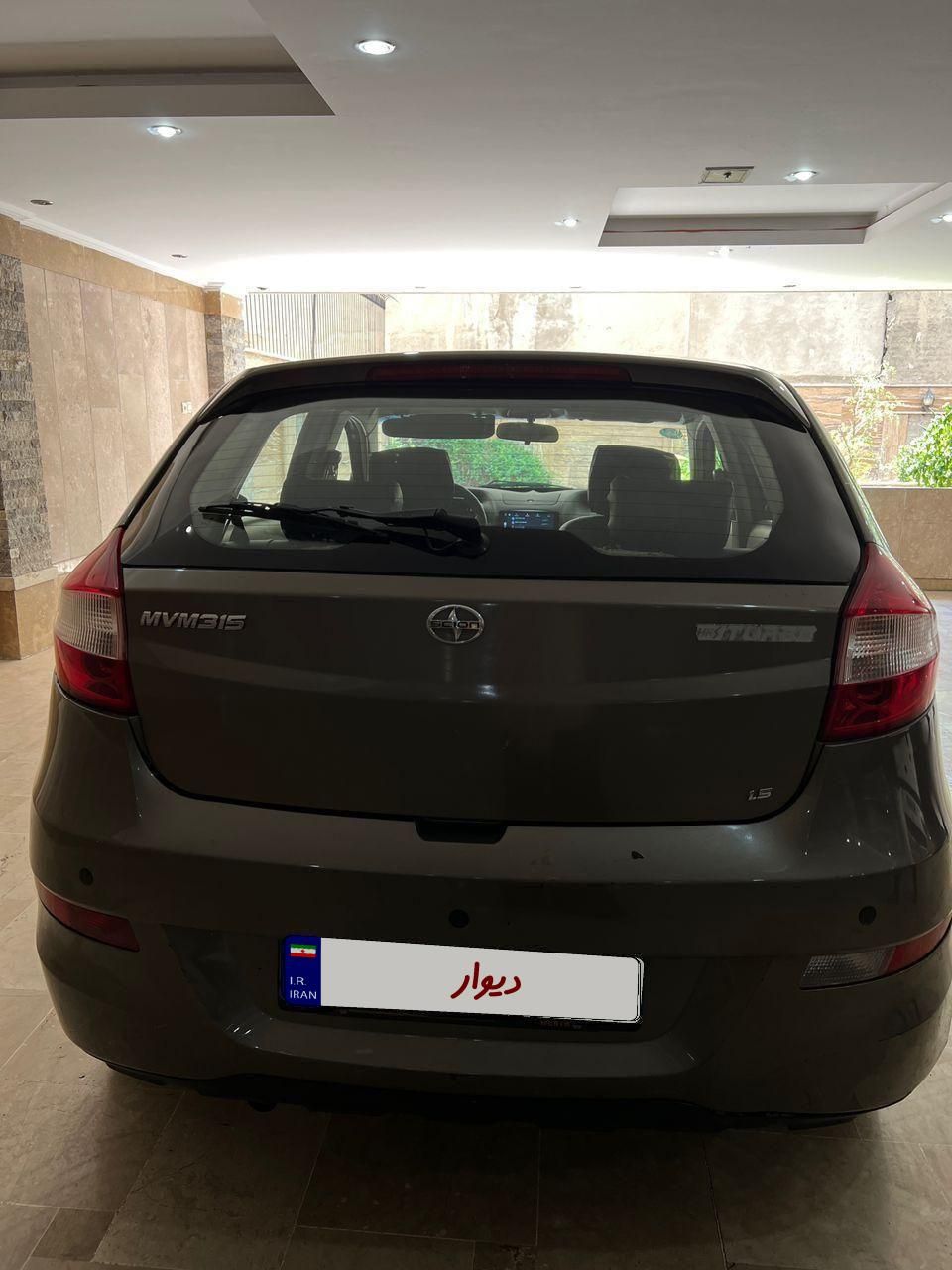 ام وی ام 315 هاچ بک ساده دنده ای - 1391