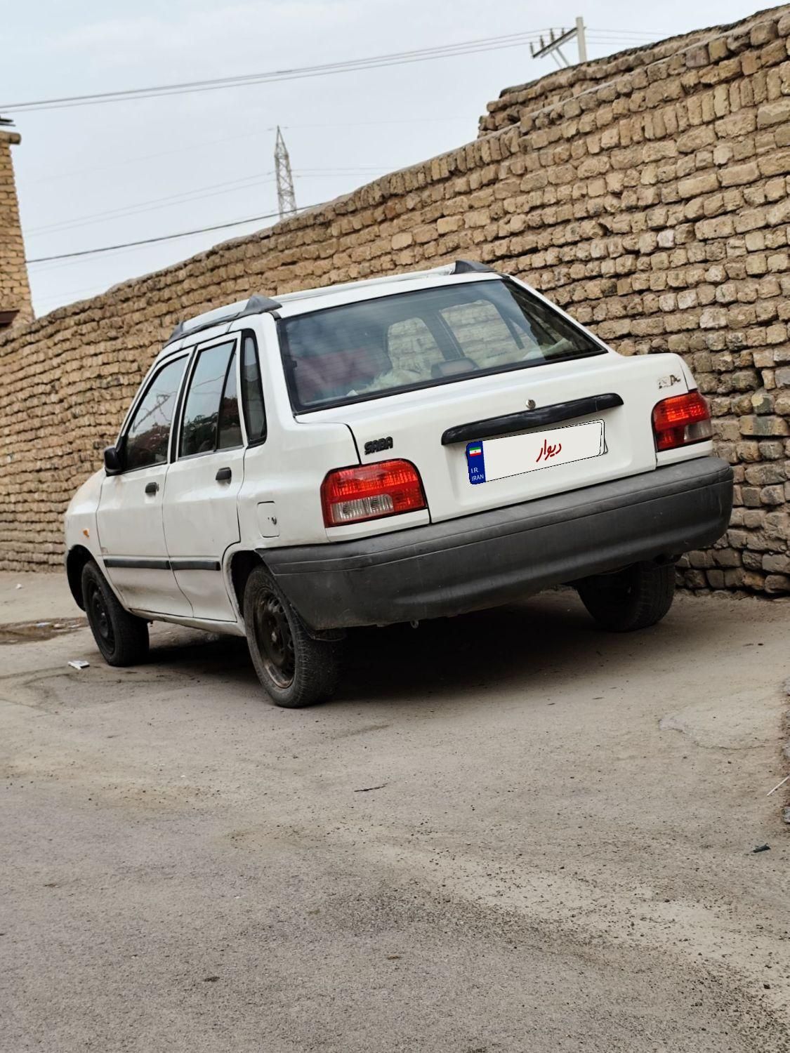 پراید صبا بنزینی - 1386