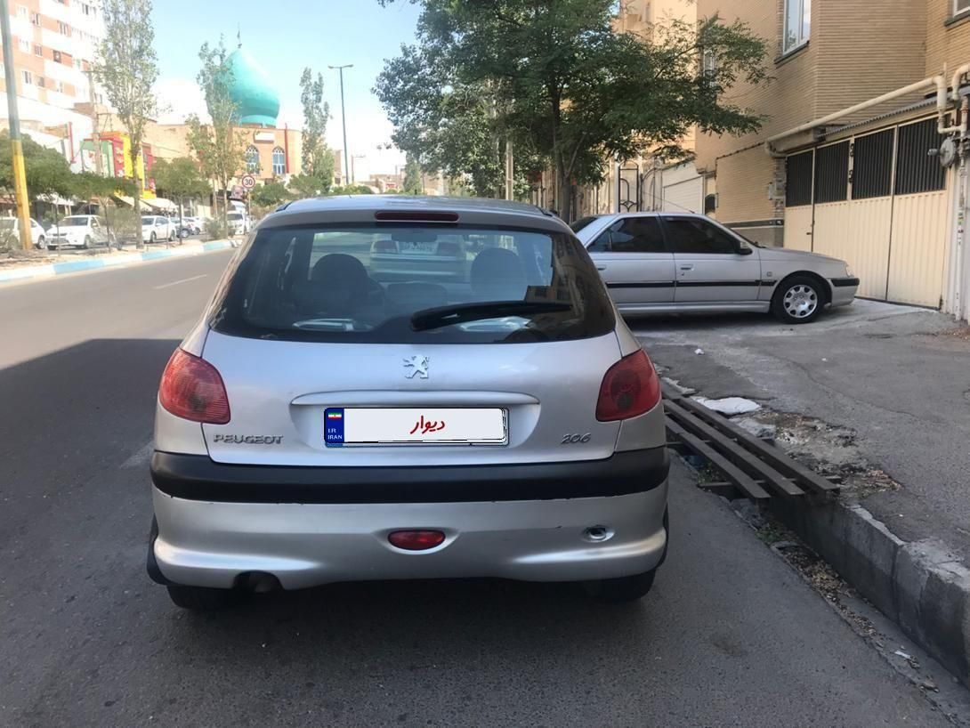 پژو 206 تیپ 2 - 1384