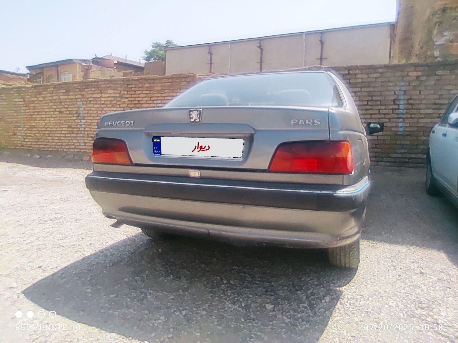 پژو پارس XU7ساده - 1385