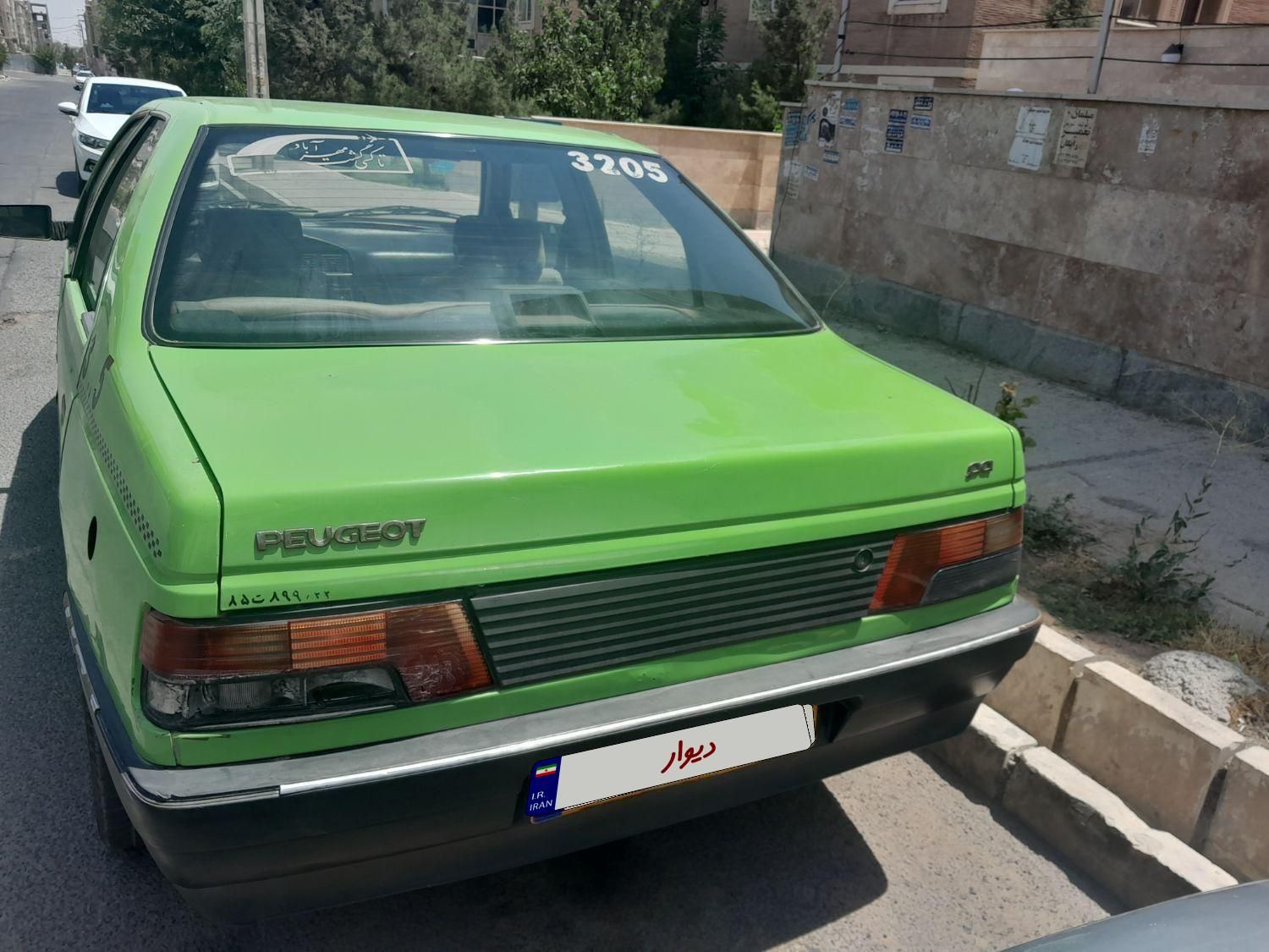 پژو روآ G2 دوگانه سوز - 1389