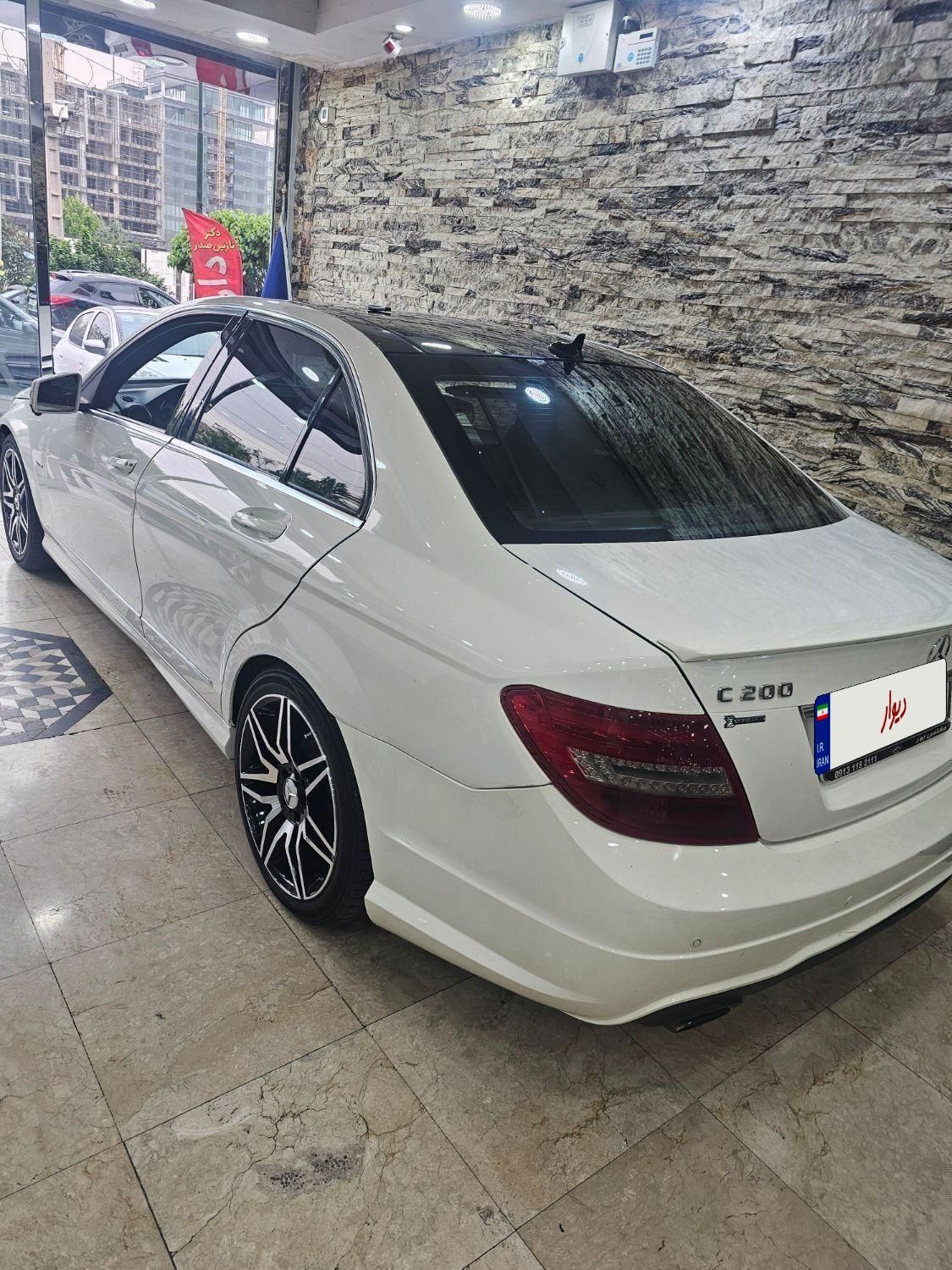 بنز C 200 - 2012