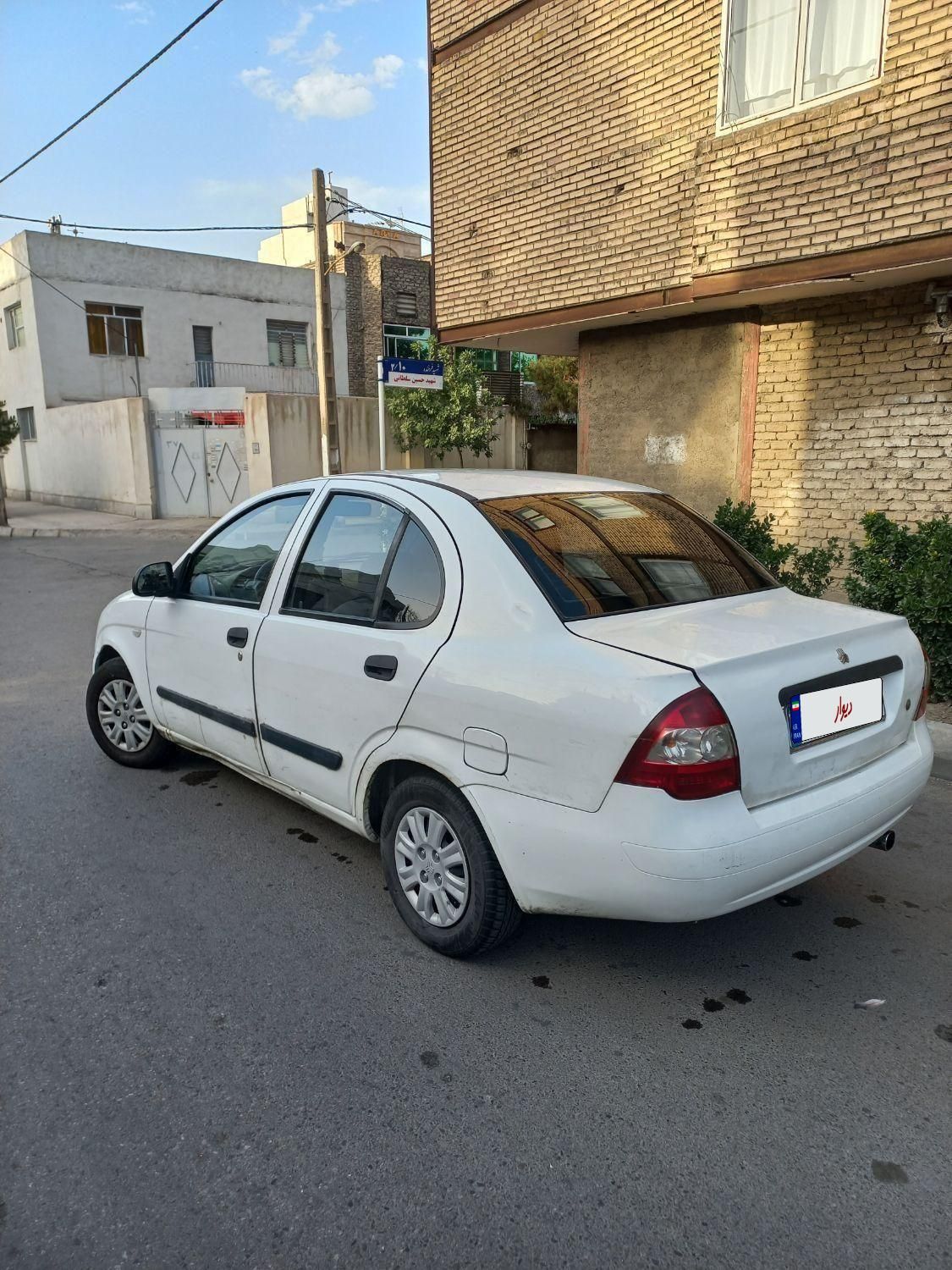 تیبا صندوق دار SX دوگانه سوز - 1392