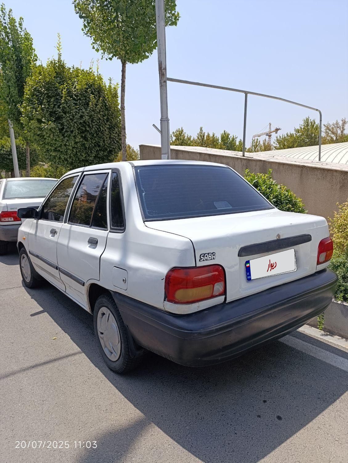پراید صبا بنزینی - 1385