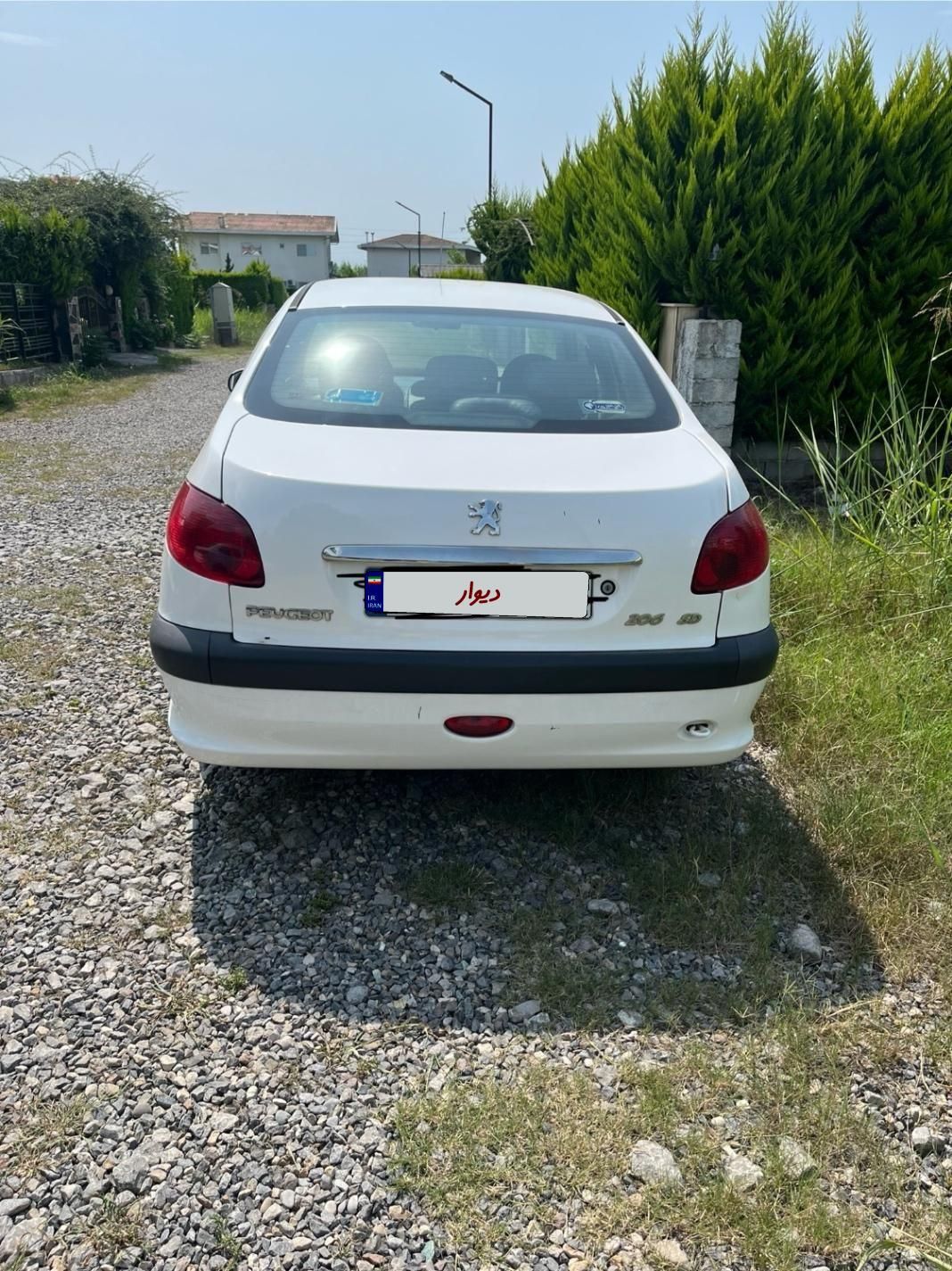 پژو ۲۰۶ صندوق دار v8 - 1398