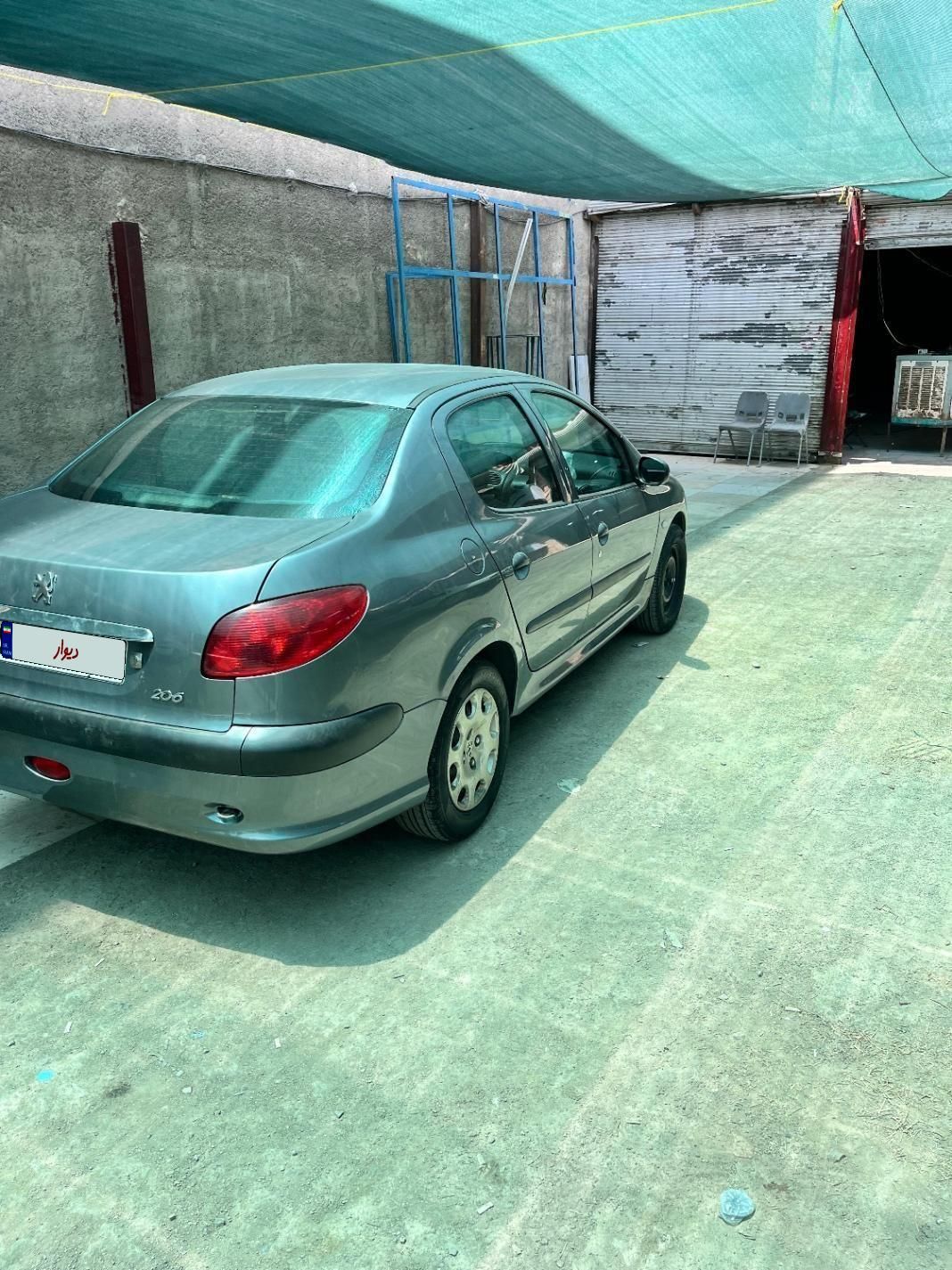پژو ۲۰۶ صندوق دار v20 - 1388