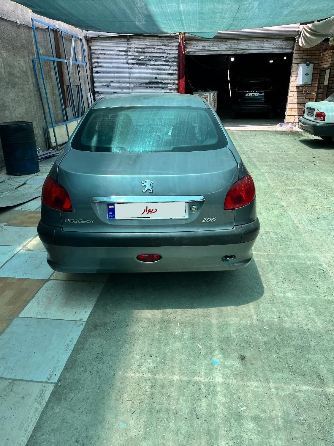 پژو ۲۰۶ صندوق دار v20 - 1388