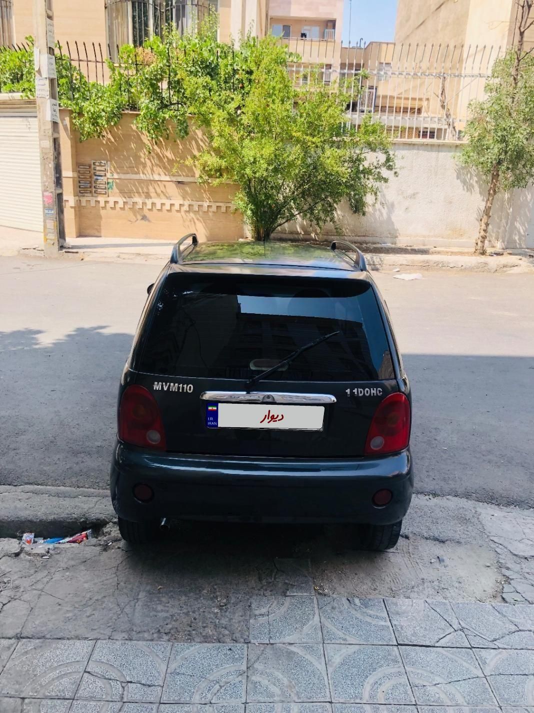 ام وی ام 110 چهار سیلندر دنده ای - 1393