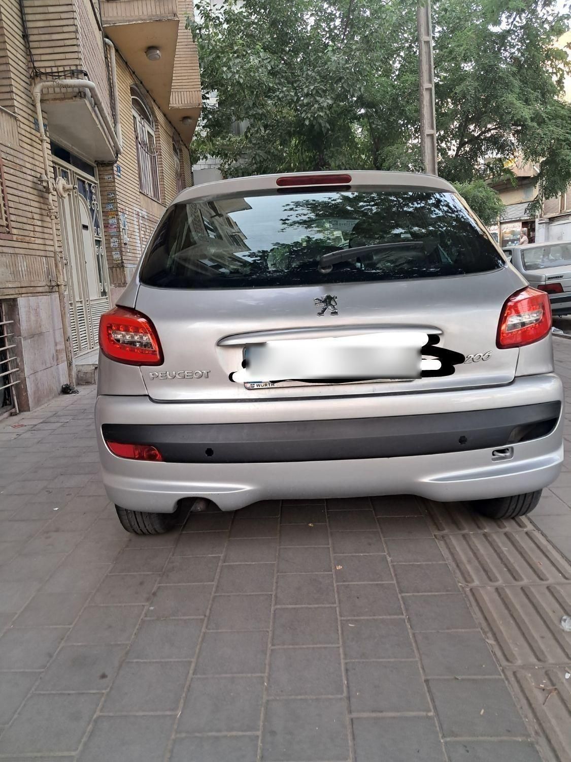 پژو 206 تیپ 3 - 1382