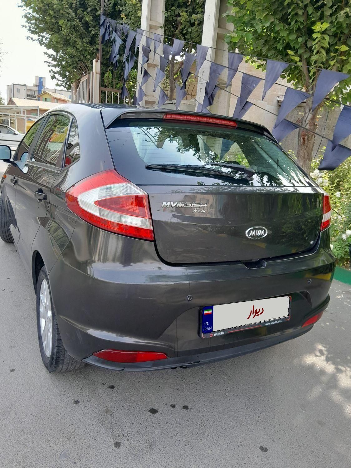 ام وی ام 315 هاچ بک اسپرت لاکچری - 1394