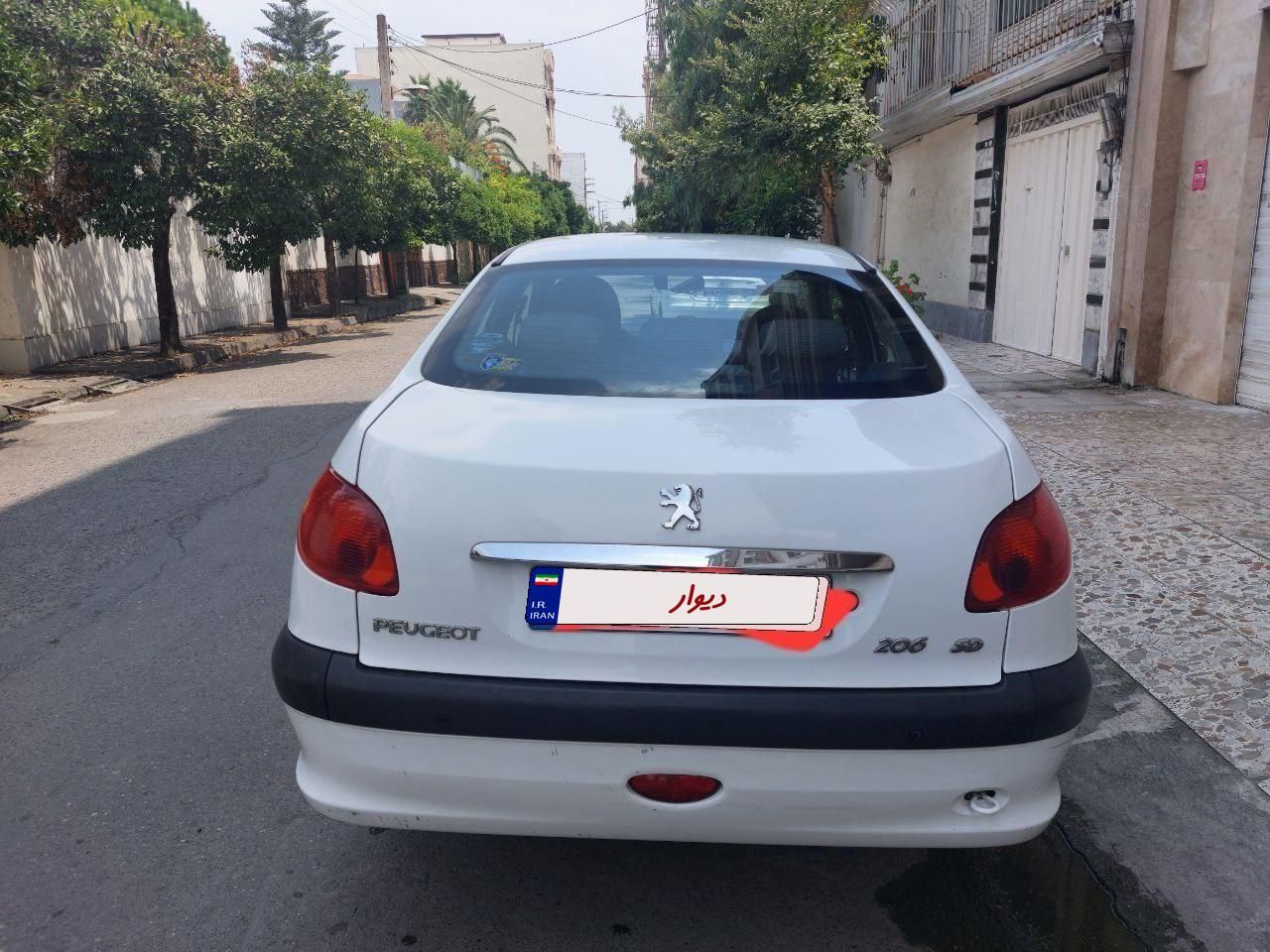 خودرو پژو، ۲۰۶ صندوق دار آگهی ann_19425119