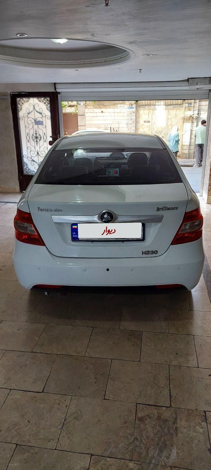 برلیانس H230 دنده‌ای - 1396