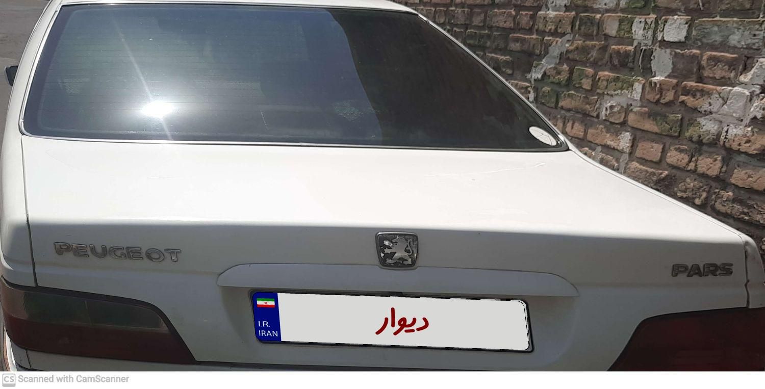 پژو پارس دوگانه سوز - 1391