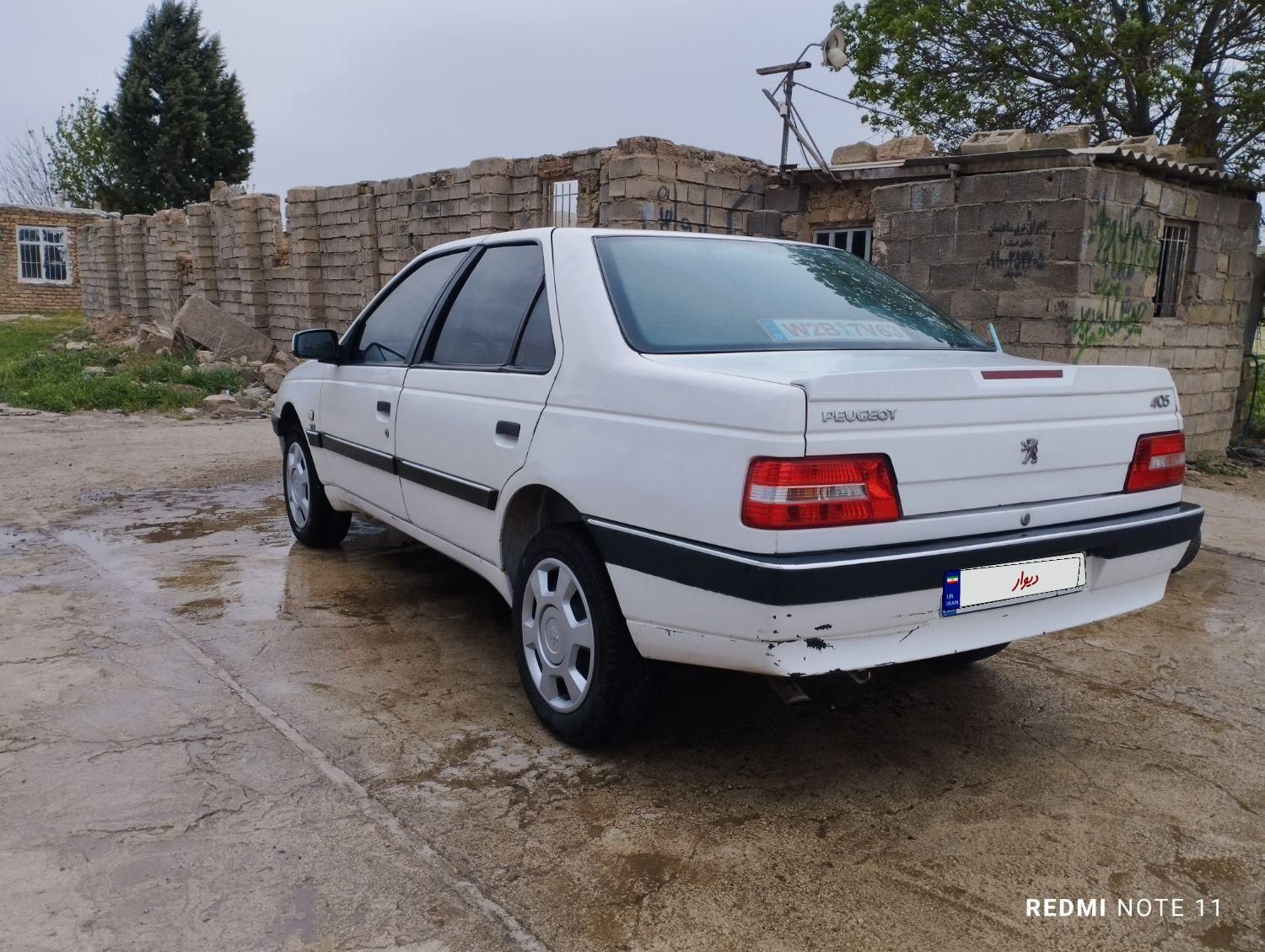 پژو 405 SLX بنزینی TU5 - 1390