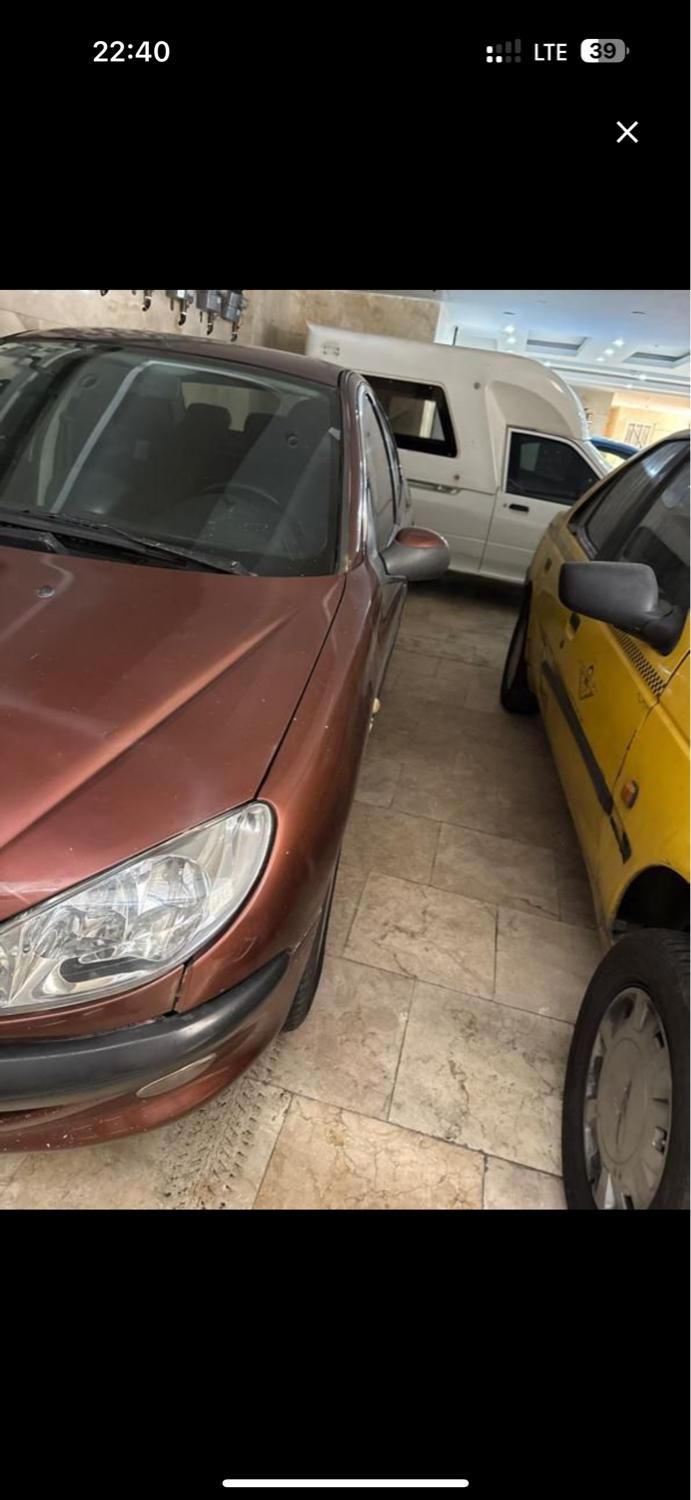 پژو ۲۰۶ صندوق دار v8 - 1389