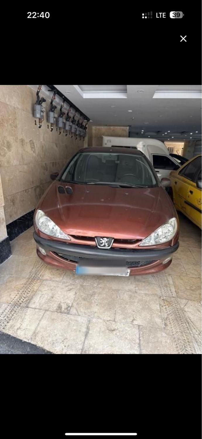 پژو ۲۰۶ صندوق دار v8 - 1389